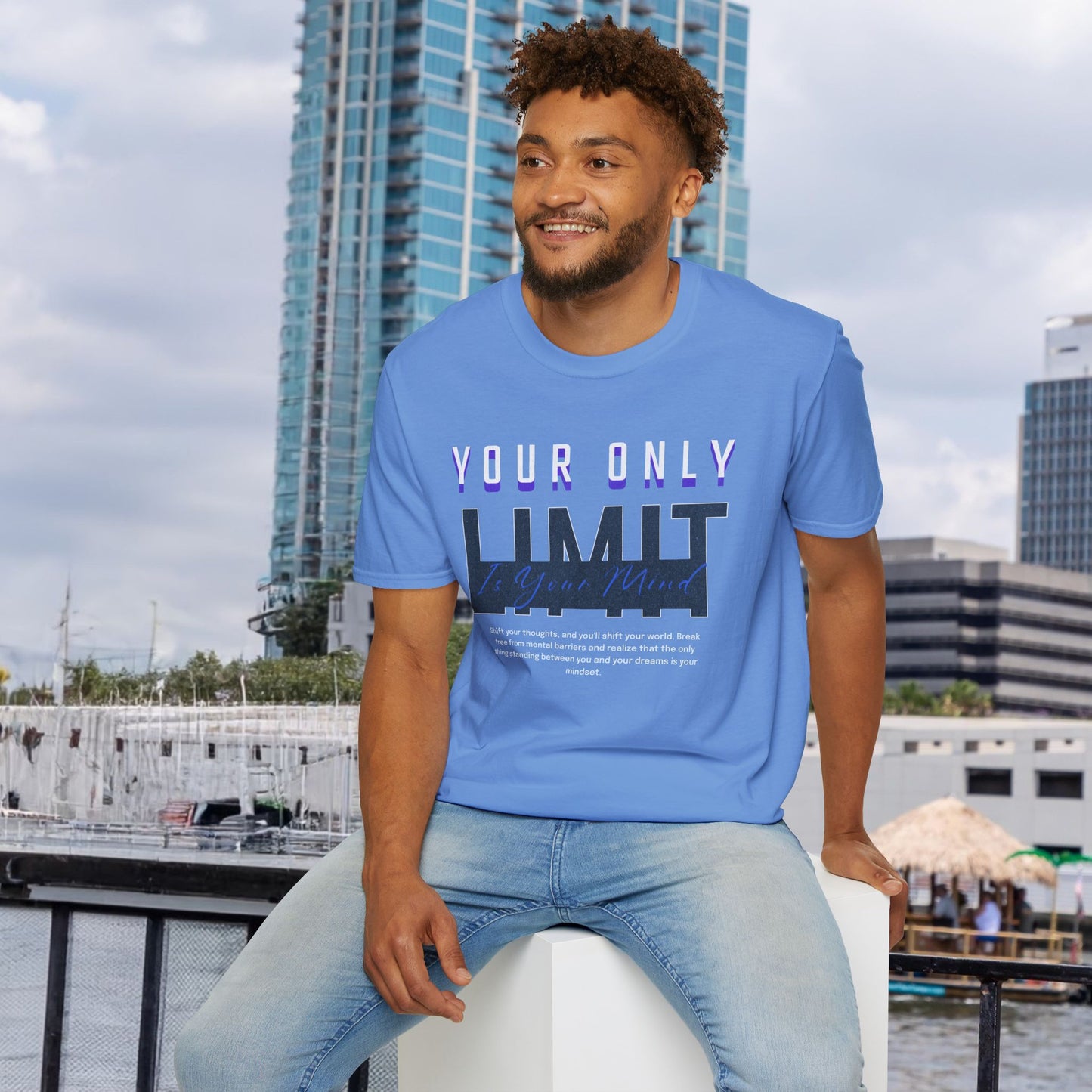 Limitless Mind - Unisex T-shirt™ Tee Motivational Quote Hoodie Inspirational Gift Pullover Men's Women's