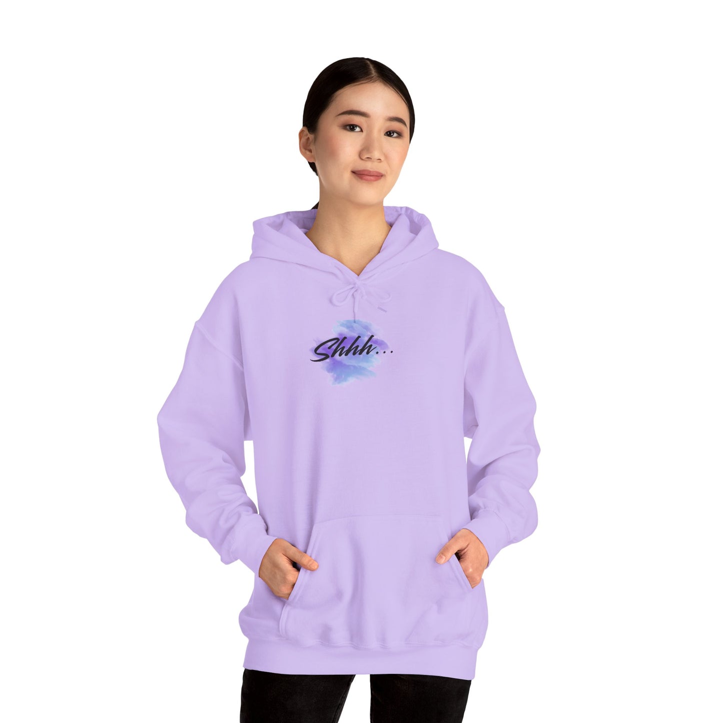 Stay Silent -Unisex Heavy Blend™ Hooded Sweatshirt, Women's sarcastic hoodie, sassy graphic quote top, double-sided