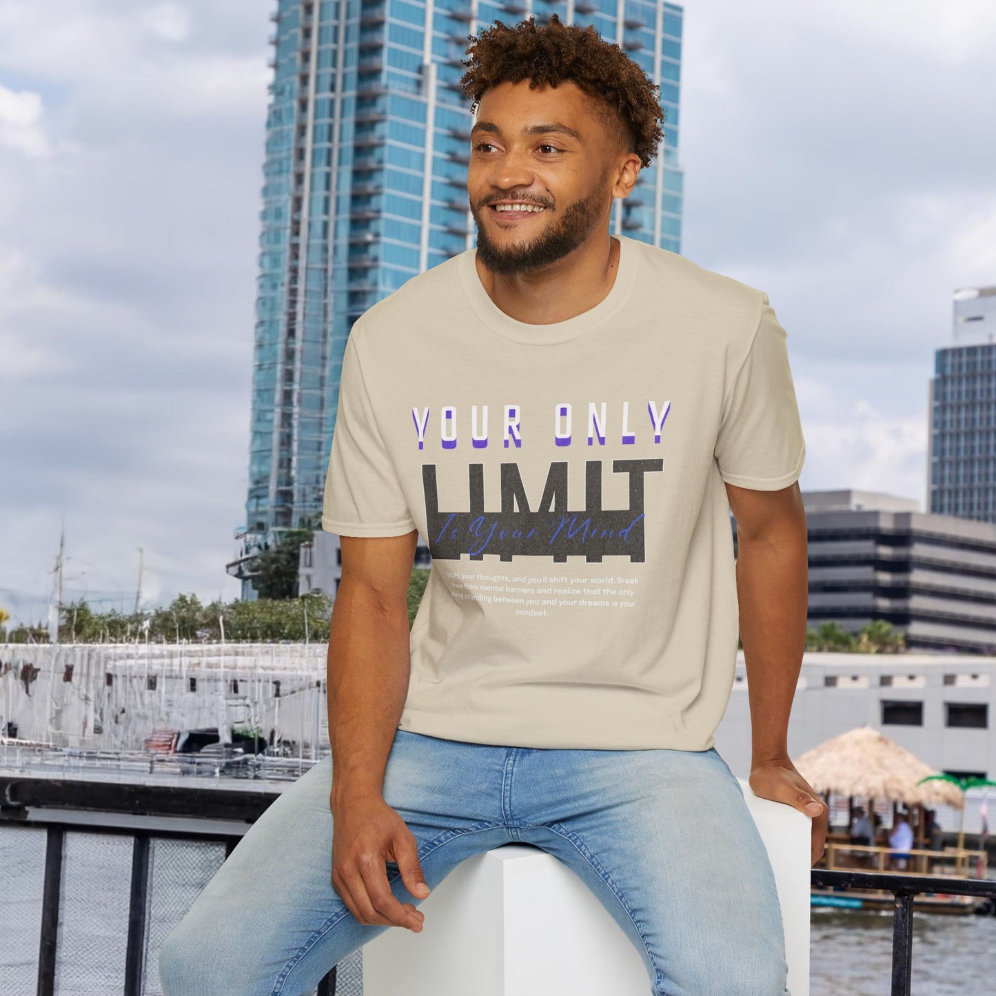 Limitless Mind - Unisex T-shirt™ Tee Motivational Quote Hoodie Inspirational Gift Pullover Men's Women's