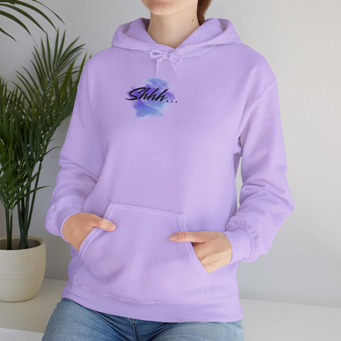 Stay Silent -Unisex Heavy Blend™ Hooded Sweatshirt, Women's sarcastic hoodie, sassy graphic quote top, double-sided