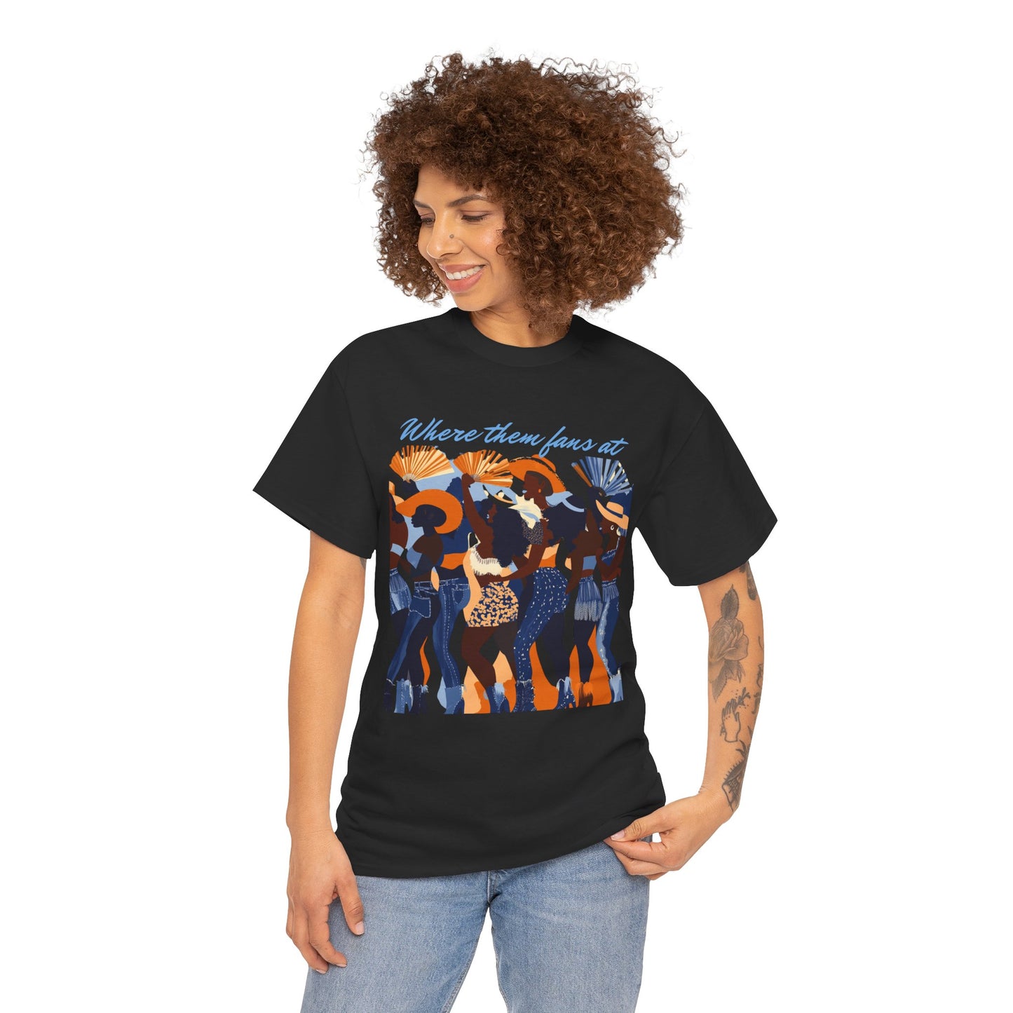 Hats, Fans, & Boots Line Dance Tee, Country Dance Unisex Tee, Casual Everyday Wear, Unique Gift Idea, Music, Boots on the Ground