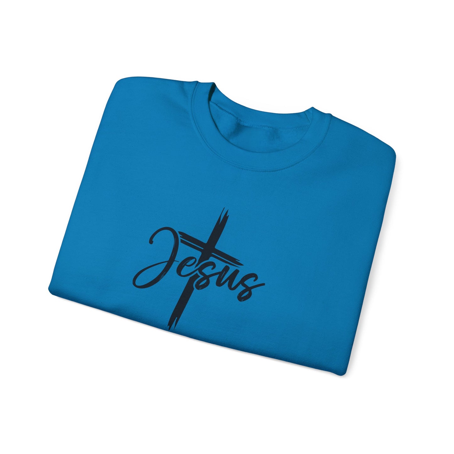 Speak the Name of Jesus™ Crewneck Sweatshirt Prayer Faith Religious Christian Gifts
