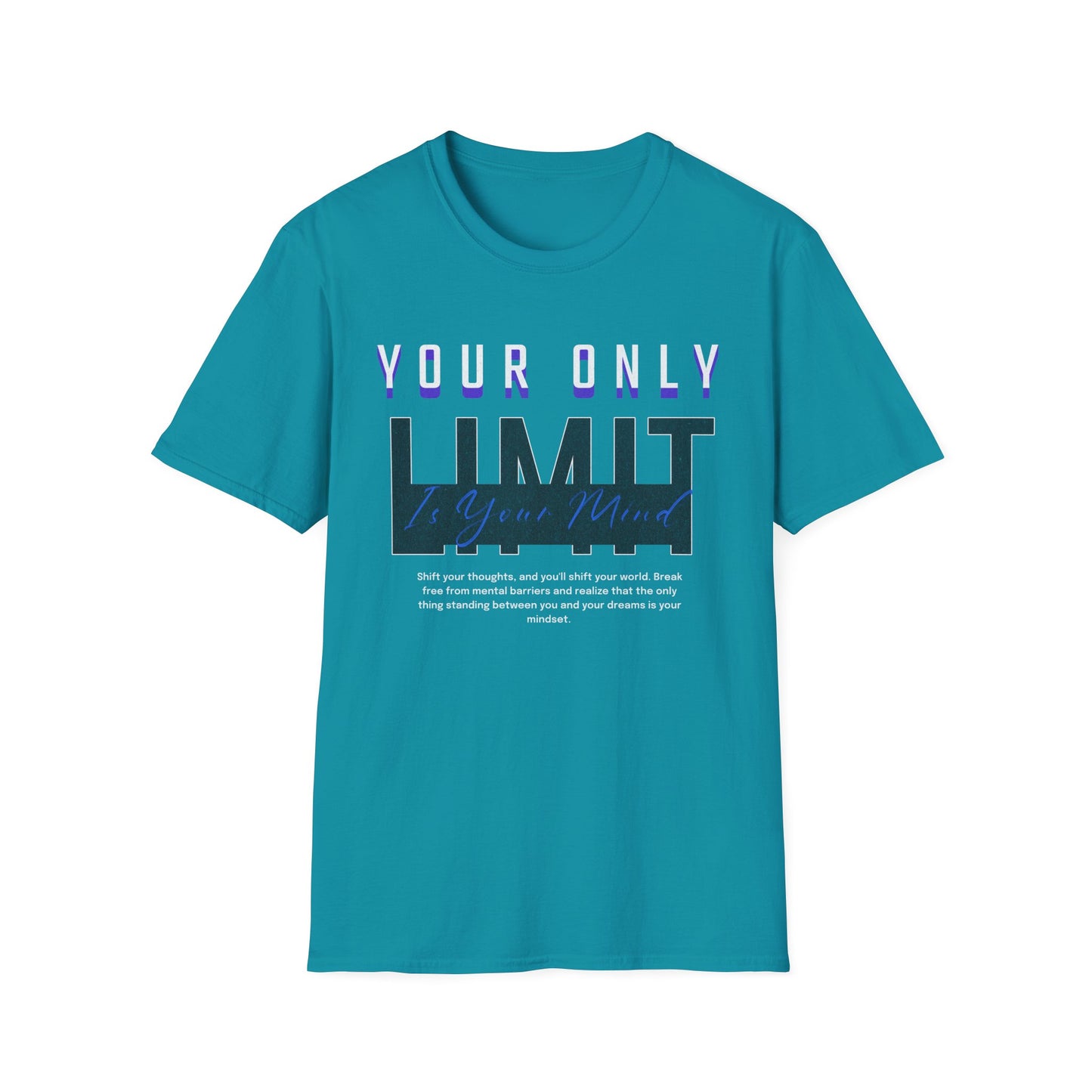 Limitless Mind - Unisex T-shirt™ Tee Motivational Quote Hoodie Inspirational Gift Pullover Men's Women's