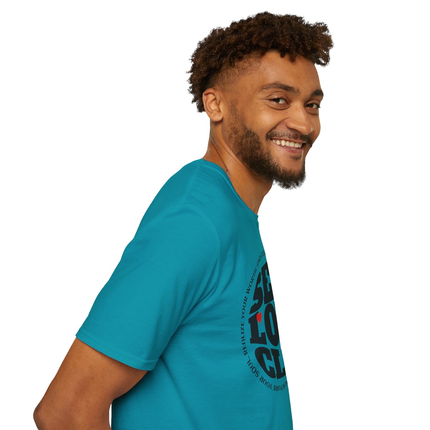 Self Love Club - Unisex Softstyle T-Shirt Motivational Self Esteem Tshirt