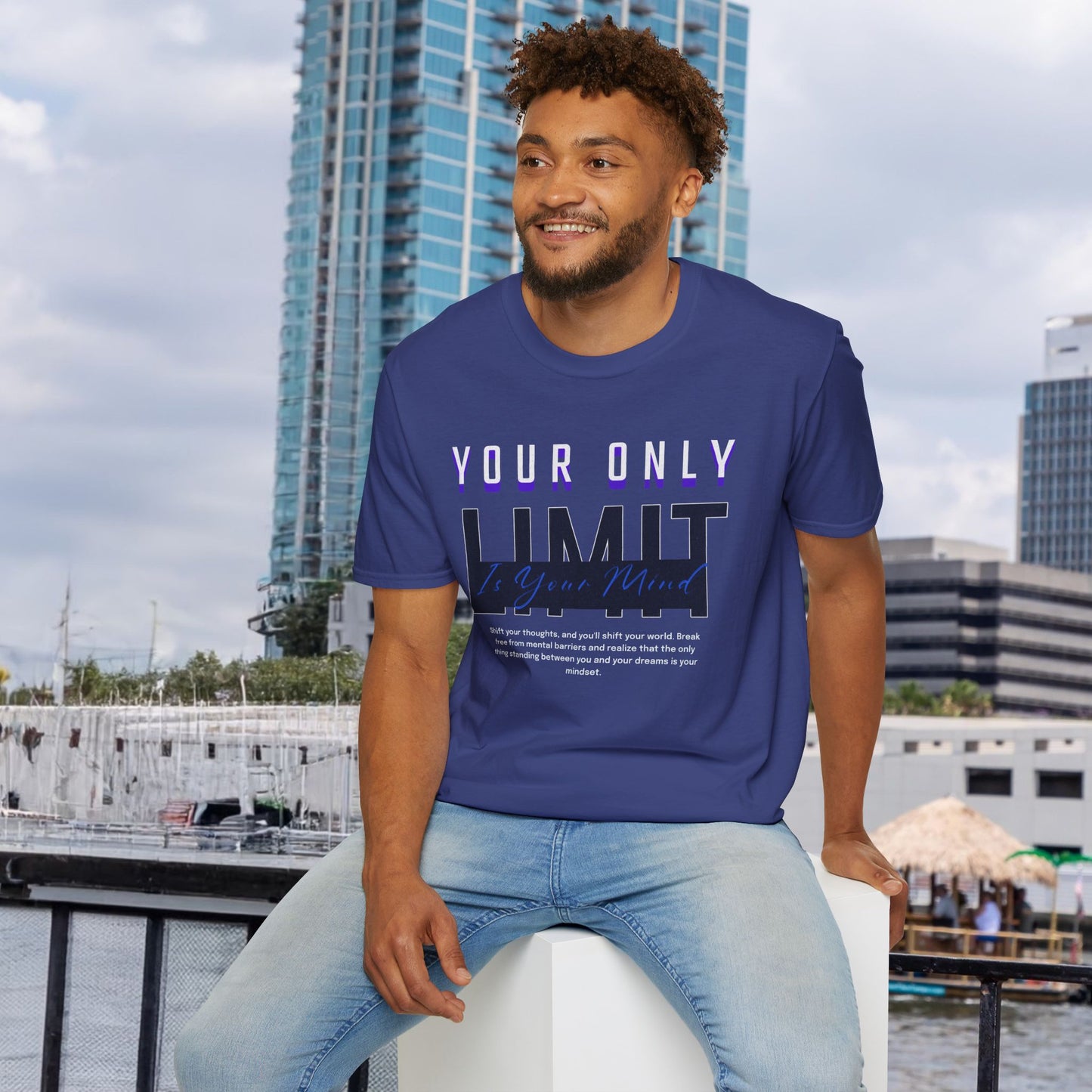 Limitless Mind - Unisex T-shirt™ Tee Motivational Quote Hoodie Inspirational Gift Pullover Men's Women's