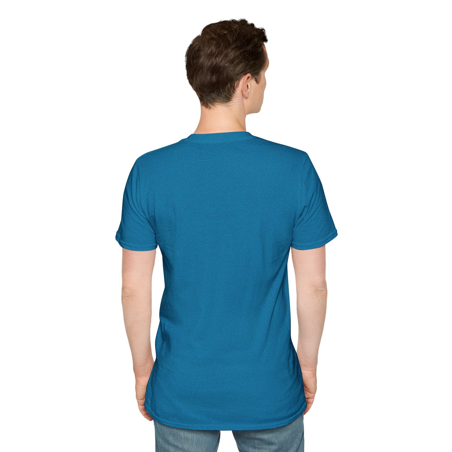 No Rewind Cassette Unisex Softstyle T-Shirt Motivational Quote Tee