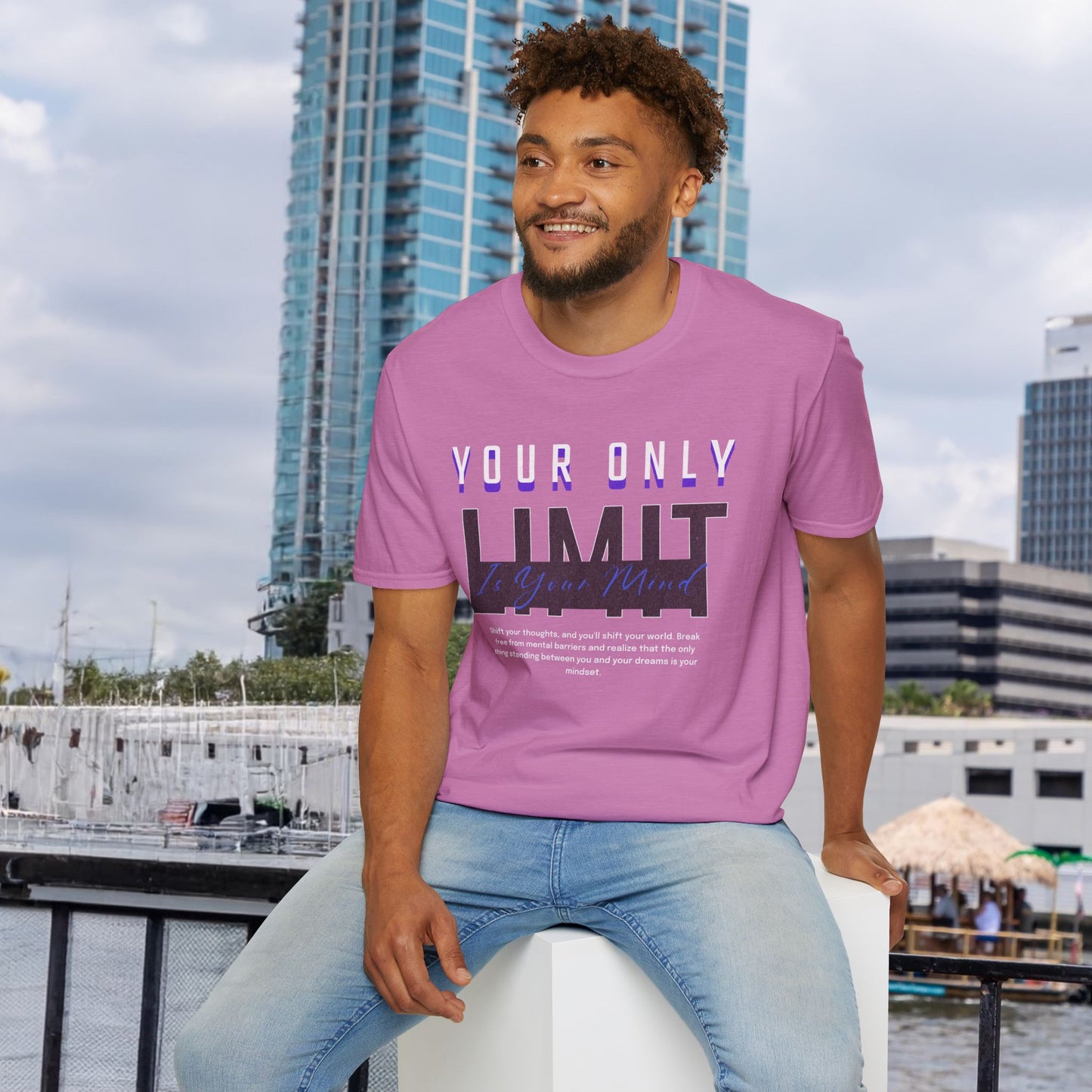 Limitless Mind - Unisex T-shirt™ Tee Motivational Quote Hoodie Inspirational Gift Pullover Men's Women's