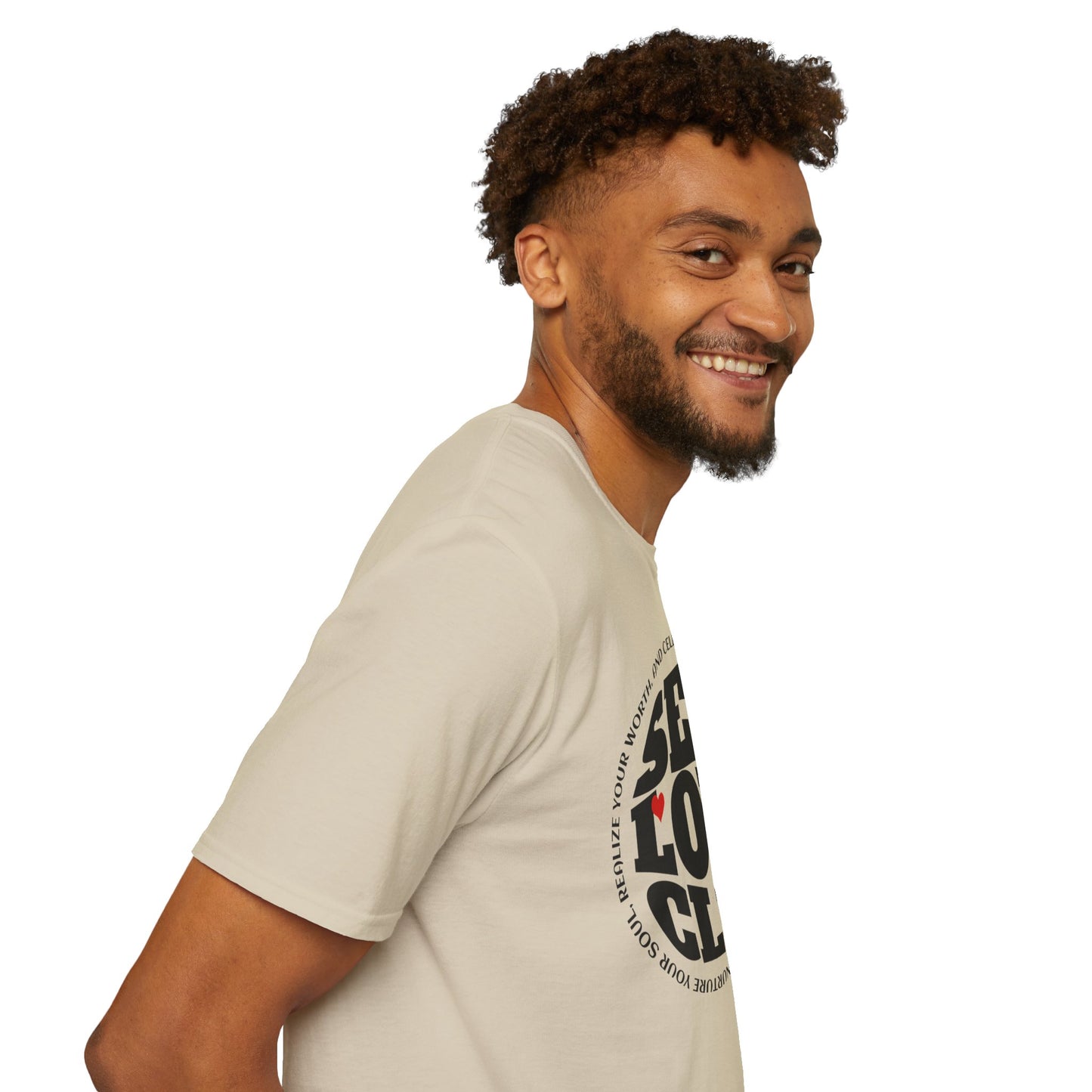 Self Love Club - Unisex Softstyle T-Shirt Motivational Self Esteem Tshirt