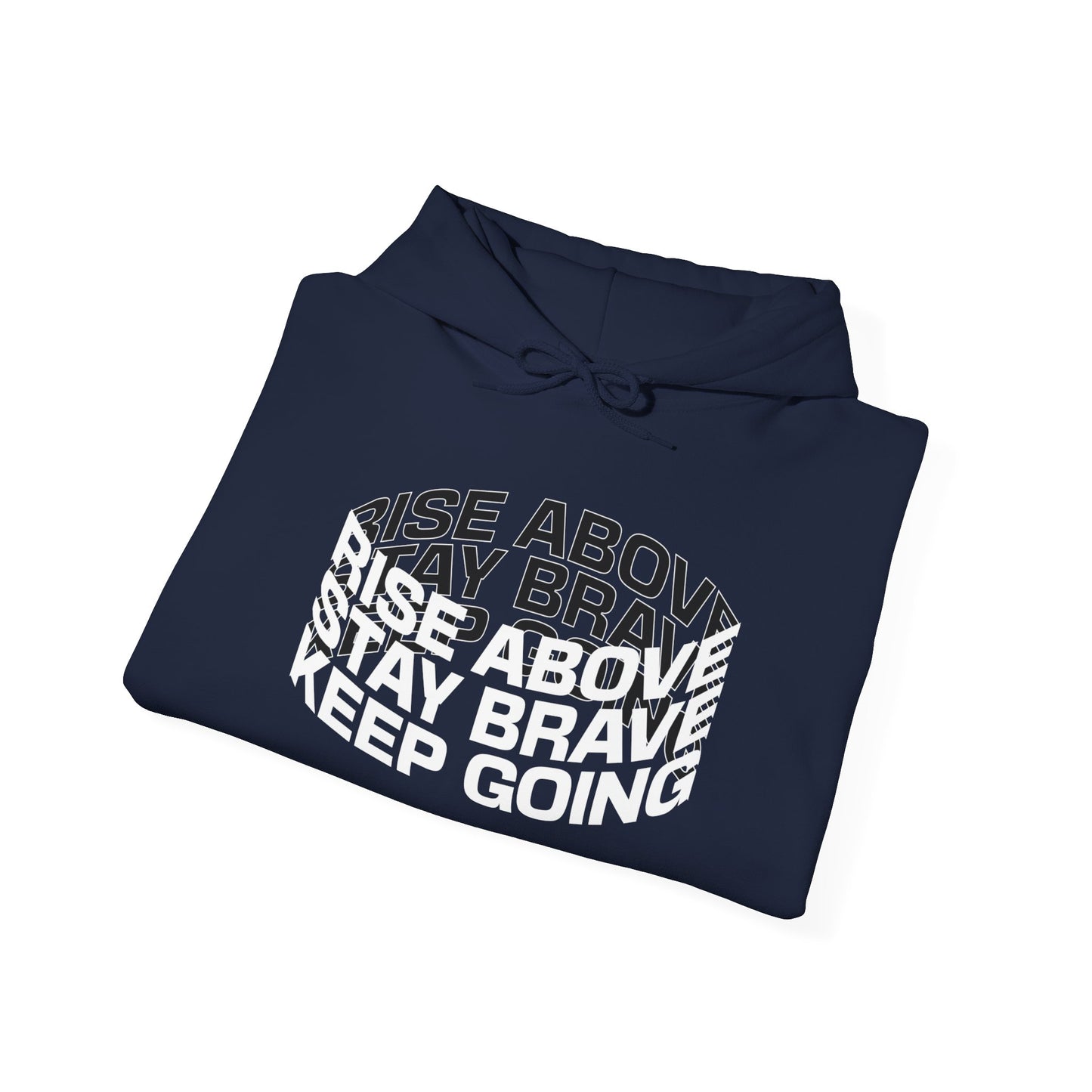 Rise Above - Unisex Heavy Blend™ Hooded Sweatshirt Empowerment Hoodie Motivational, Inspirational