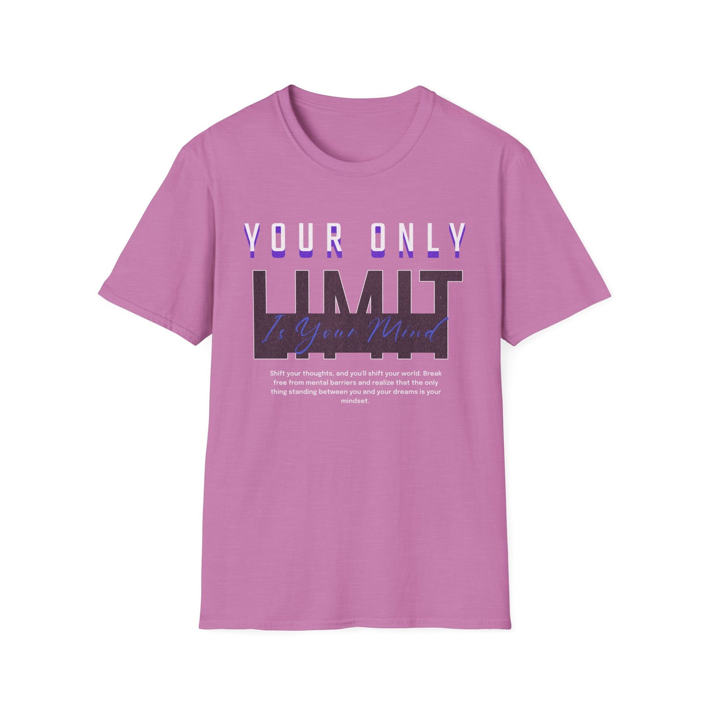 Limitless Mind - Unisex T-shirt™ Tee Motivational Quote Hoodie Inspirational Gift Pullover Men's Women's