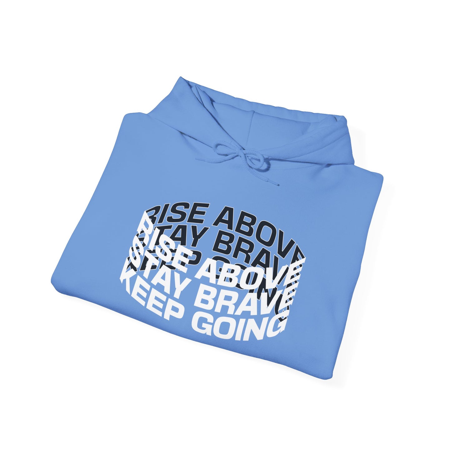 Rise Above - Unisex Heavy Blend™ Hooded Sweatshirt Empowerment Hoodie Motivational, Inspirational