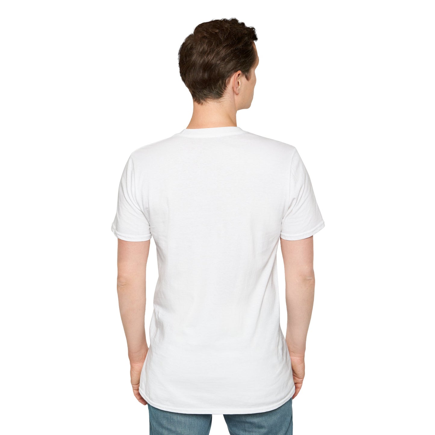 No Rewind Cassette Unisex Softstyle T-Shirt Motivational Quote Tee
