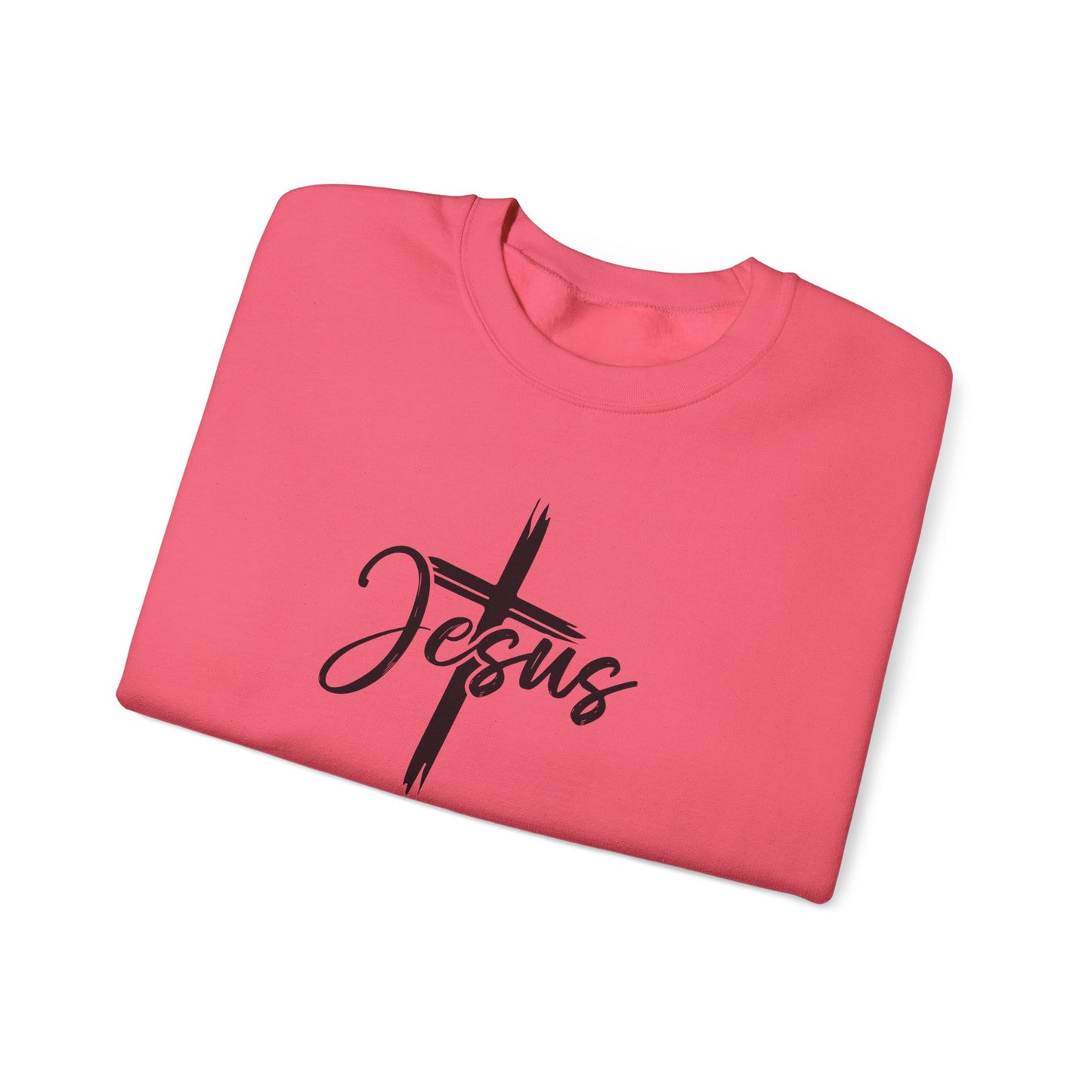 Speak the Name of Jesus™ Crewneck Sweatshirt Prayer Faith Religious Christian Gifts