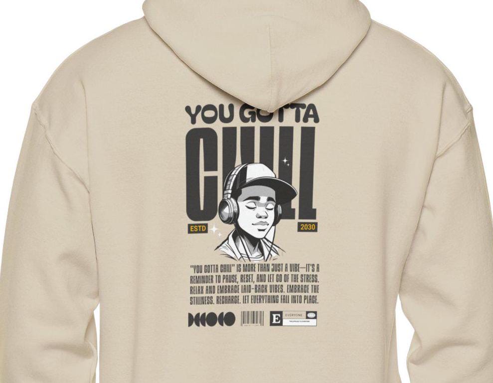 You Gotta Chill - Unisex Heavy Blend™ Hooded Sweatshirt Quote Pullover Men's Hoodie