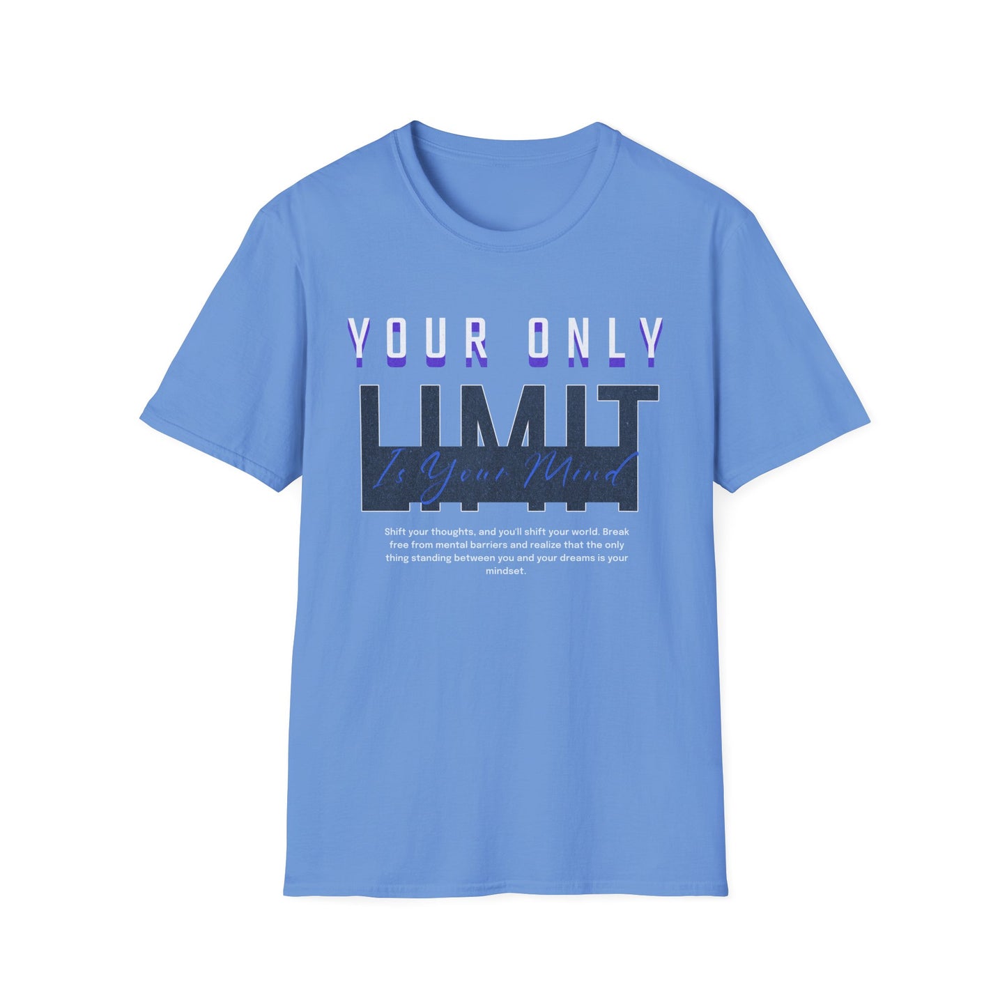 Limitless Mind - Unisex T-shirt™ Tee Motivational Quote Hoodie Inspirational Gift Pullover Men's Women's