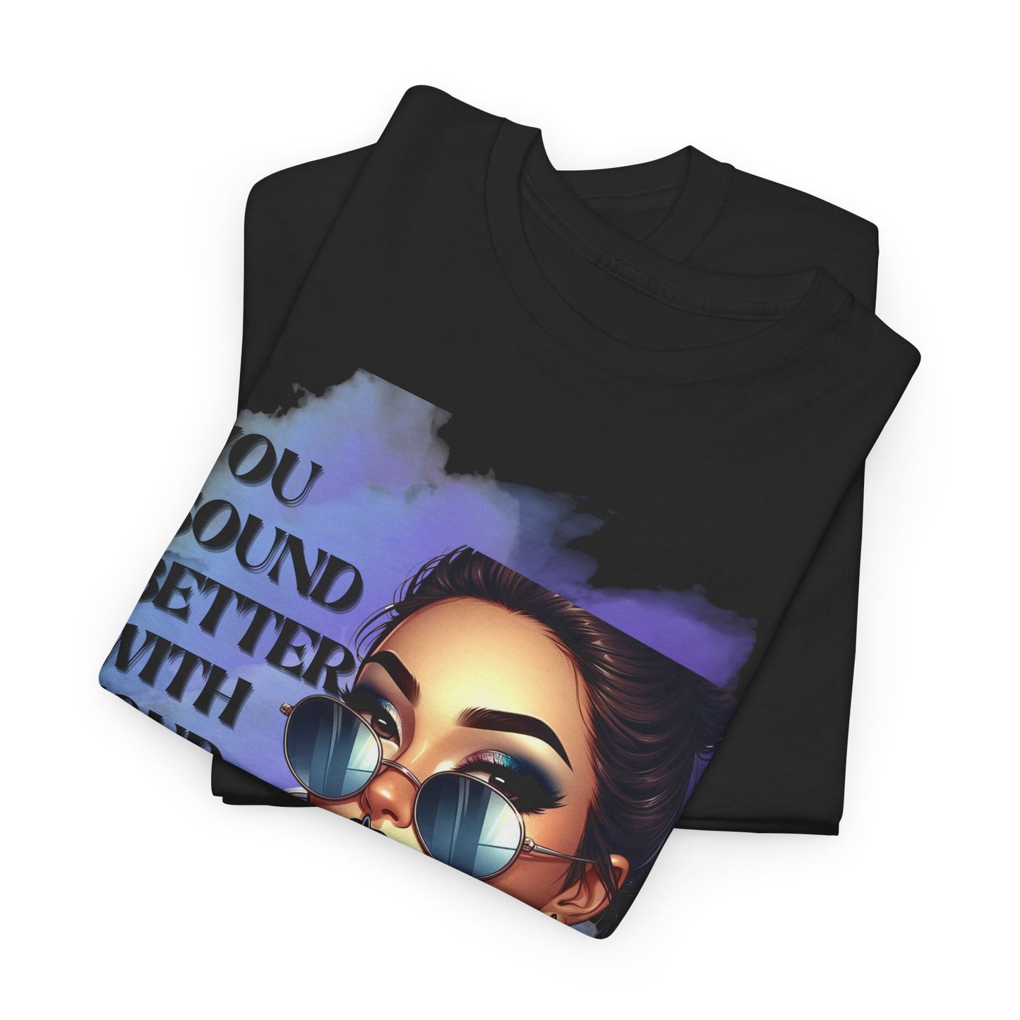 Stay Silent - Unisex Heavy Cotton Tee, Women's sarcastic T-shirt, sassy graphic quote top
