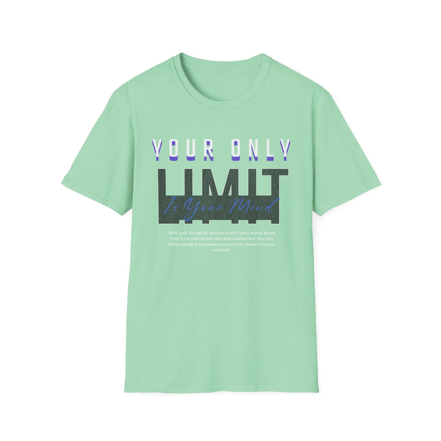 Limitless Mind - Unisex T-shirt™ Tee Motivational Quote Hoodie Inspirational Gift Pullover Men's Women's