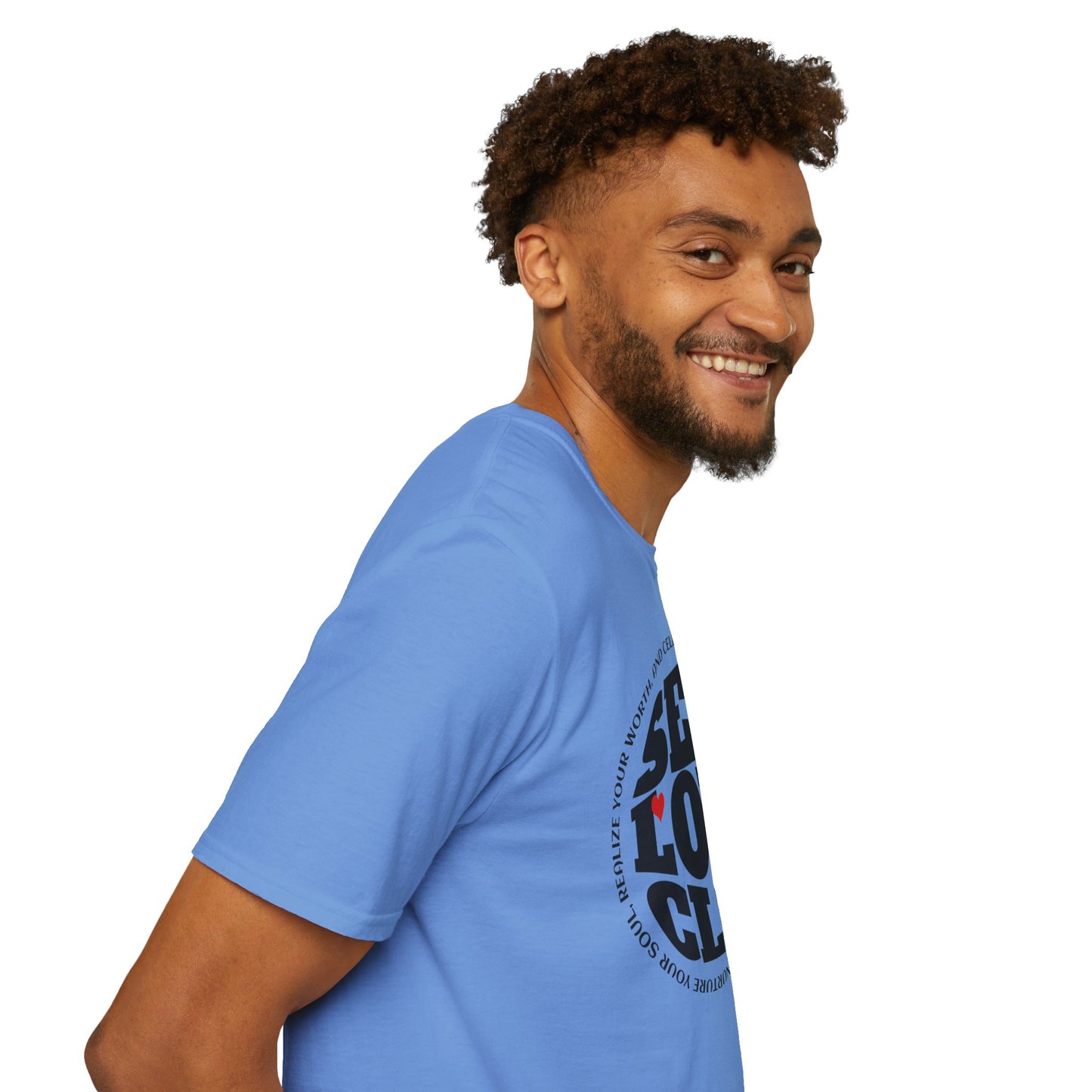 Self Love Club - Unisex Softstyle T-Shirt Motivational Self Esteem Tshirt