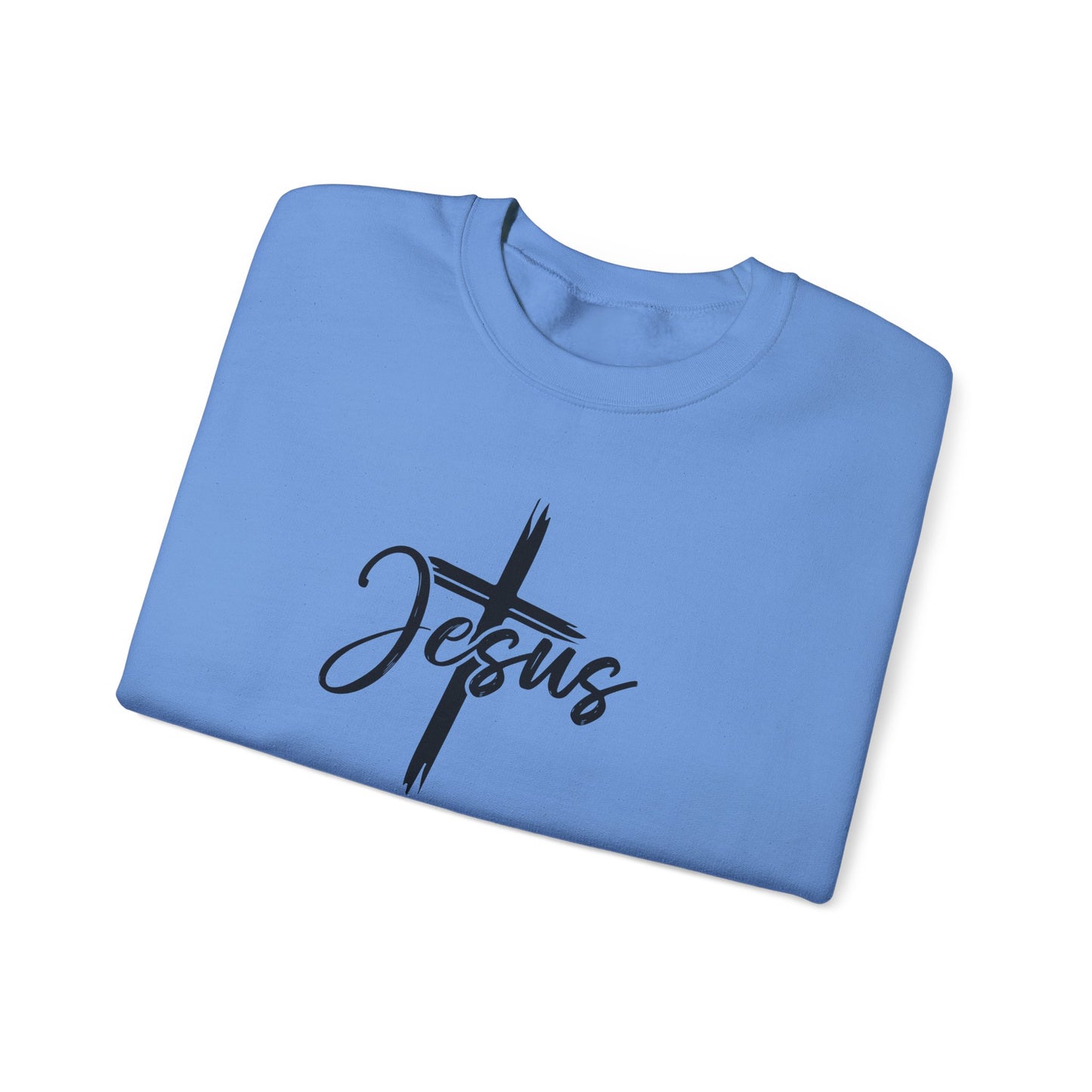 Speak the Name of Jesus™ Crewneck Sweatshirt Prayer Faith Religious Christian Gifts