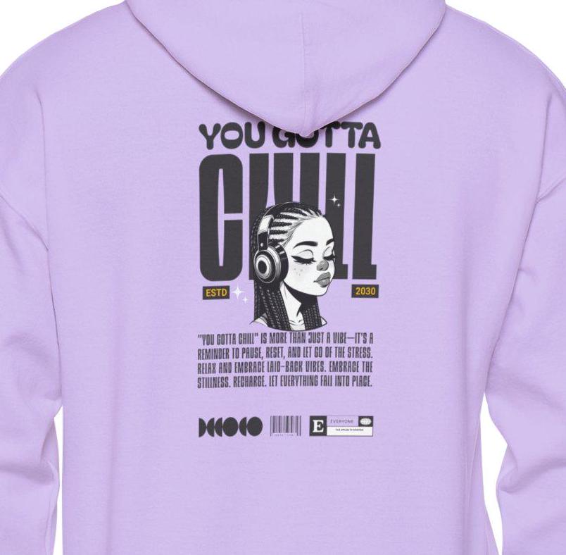 You Gotta Chill Unisex Heavy Blend™ Hooded Sweatshirt Women's Quote Hoodie Urban